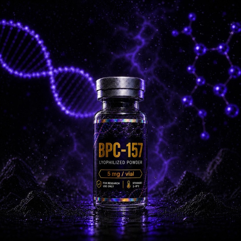 BT BioLabs BPC-157 5mg lyophilized peptide vial for B2B supply
