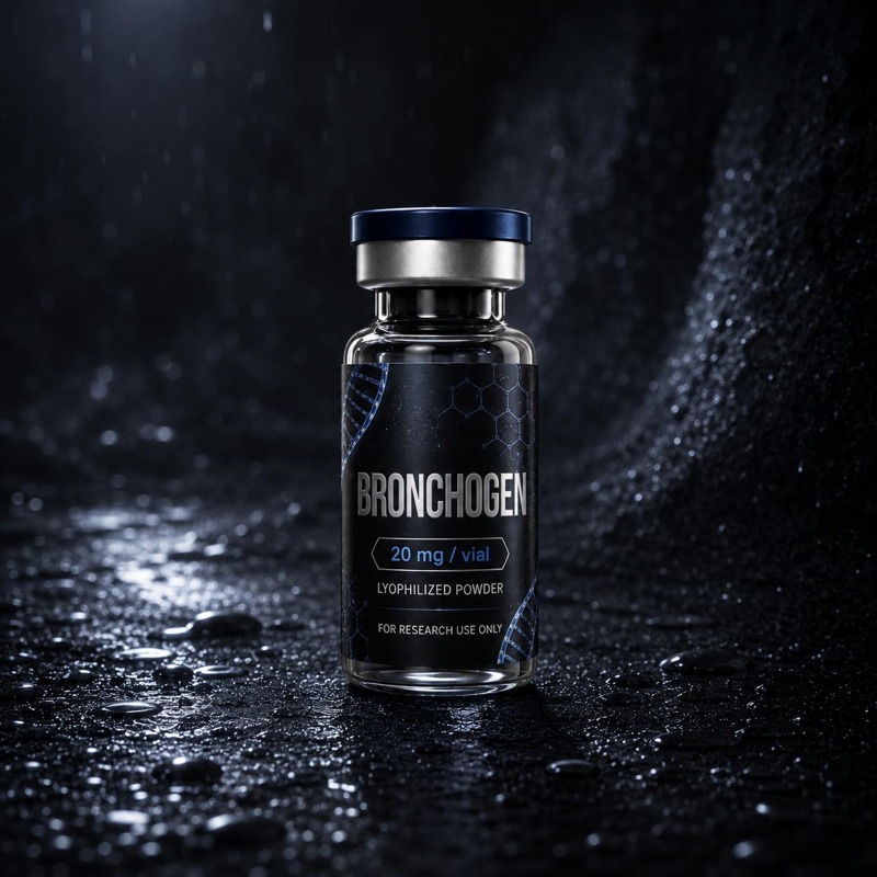 BT BioLabs Bronchogen 20mg lyophilized peptide vial for B2B supply