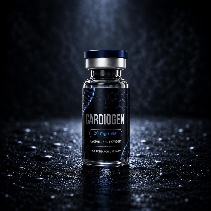 BT BioLabs Cardiogen 20mg lyophilized peptide vial for B2B supply