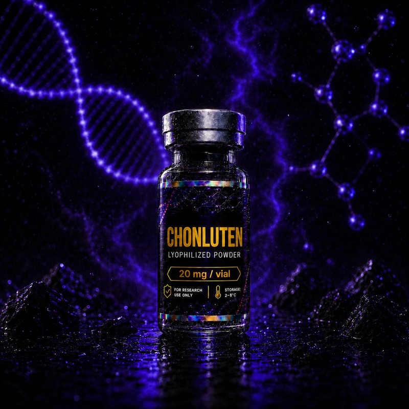 BT BioLabs Chonluten 20mg lyophilized peptide vial for B2B supply