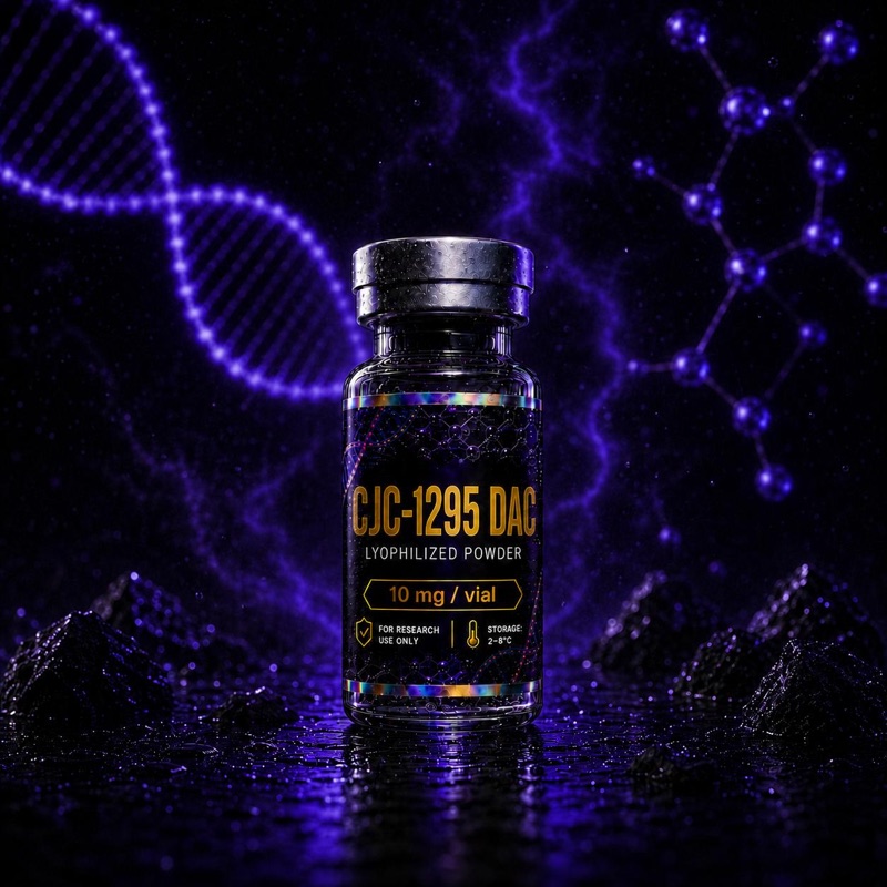 BT BioLabs CJC-1295 DAC 10mg lyophilized peptide vial for B2B supply