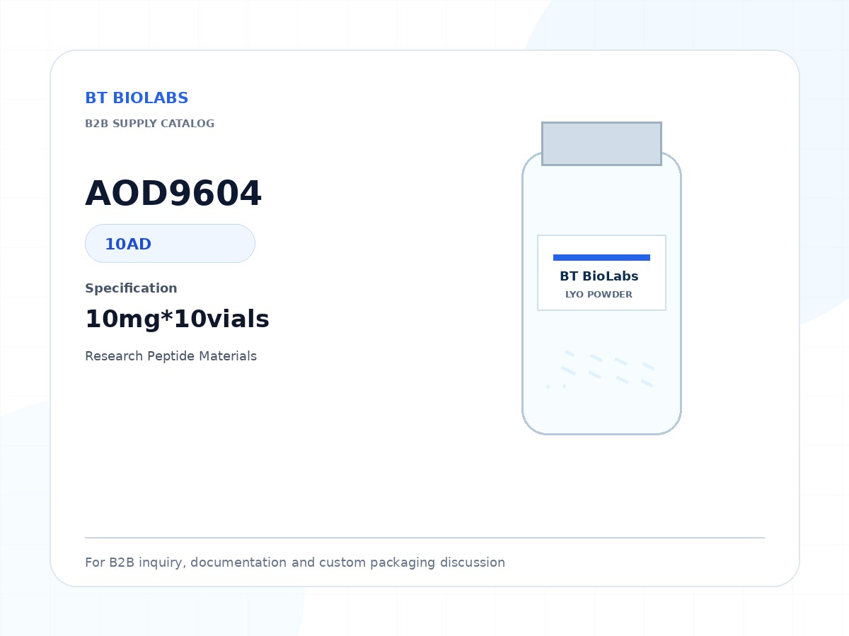 AOD9604 10mg*10vials product image