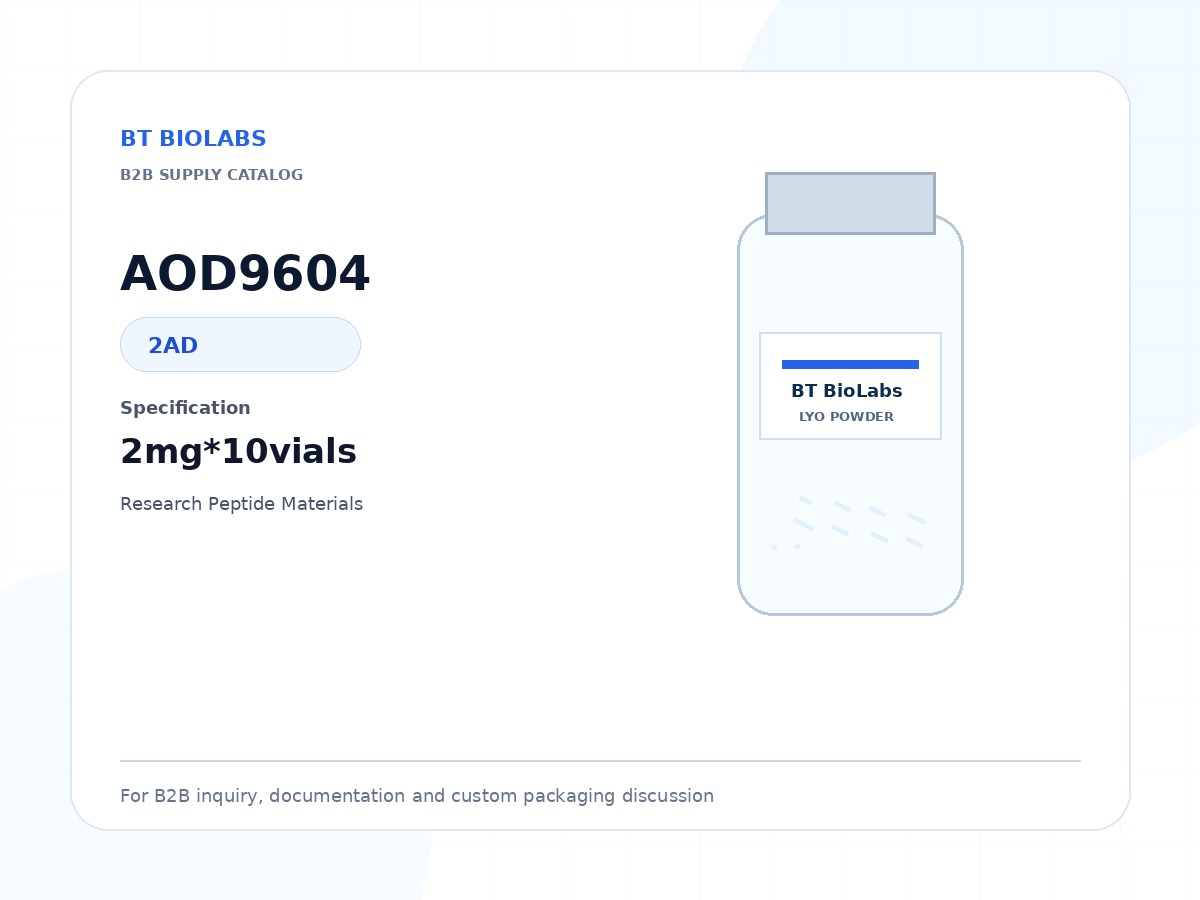 AOD9604 2mg*10vials product image