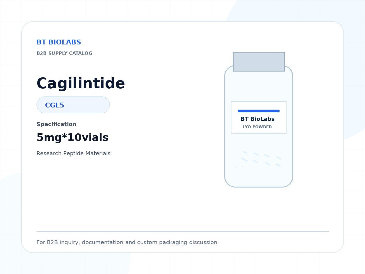 Cagilintide 5mg*10vials product image