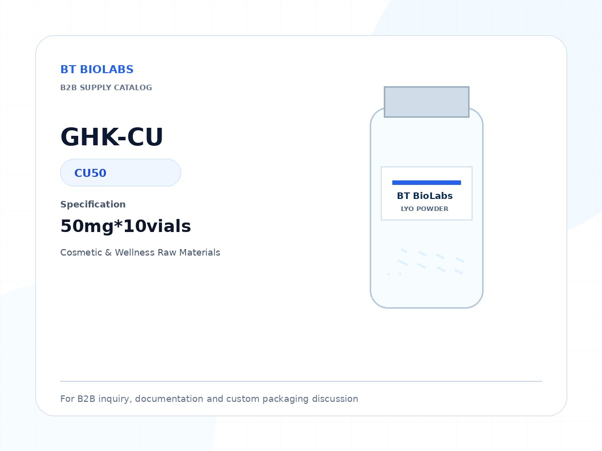 GHK-CU 50mg*10vials product image