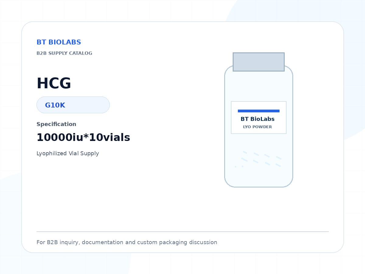 HCG 10000iu*10vials product image