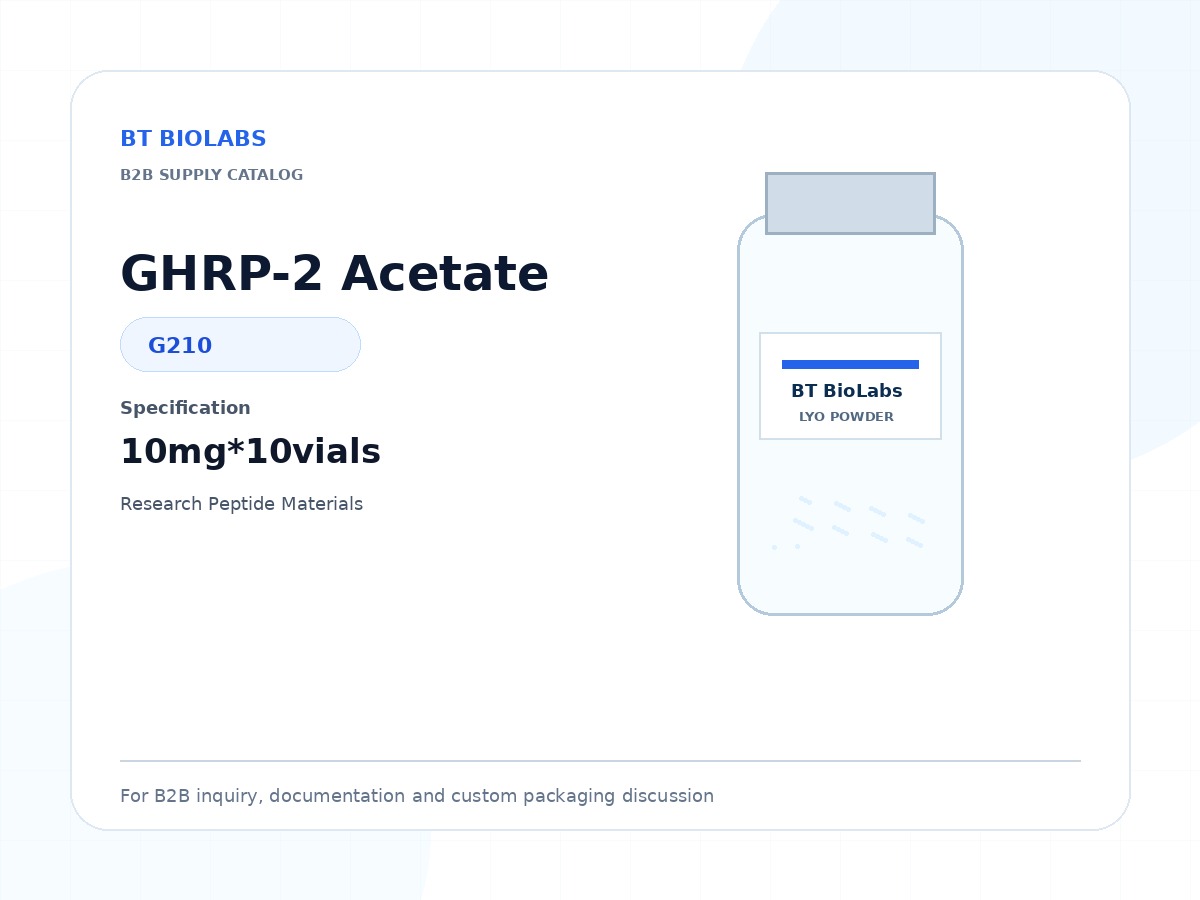GHRP-2 Acetate 10mg*10vials product image