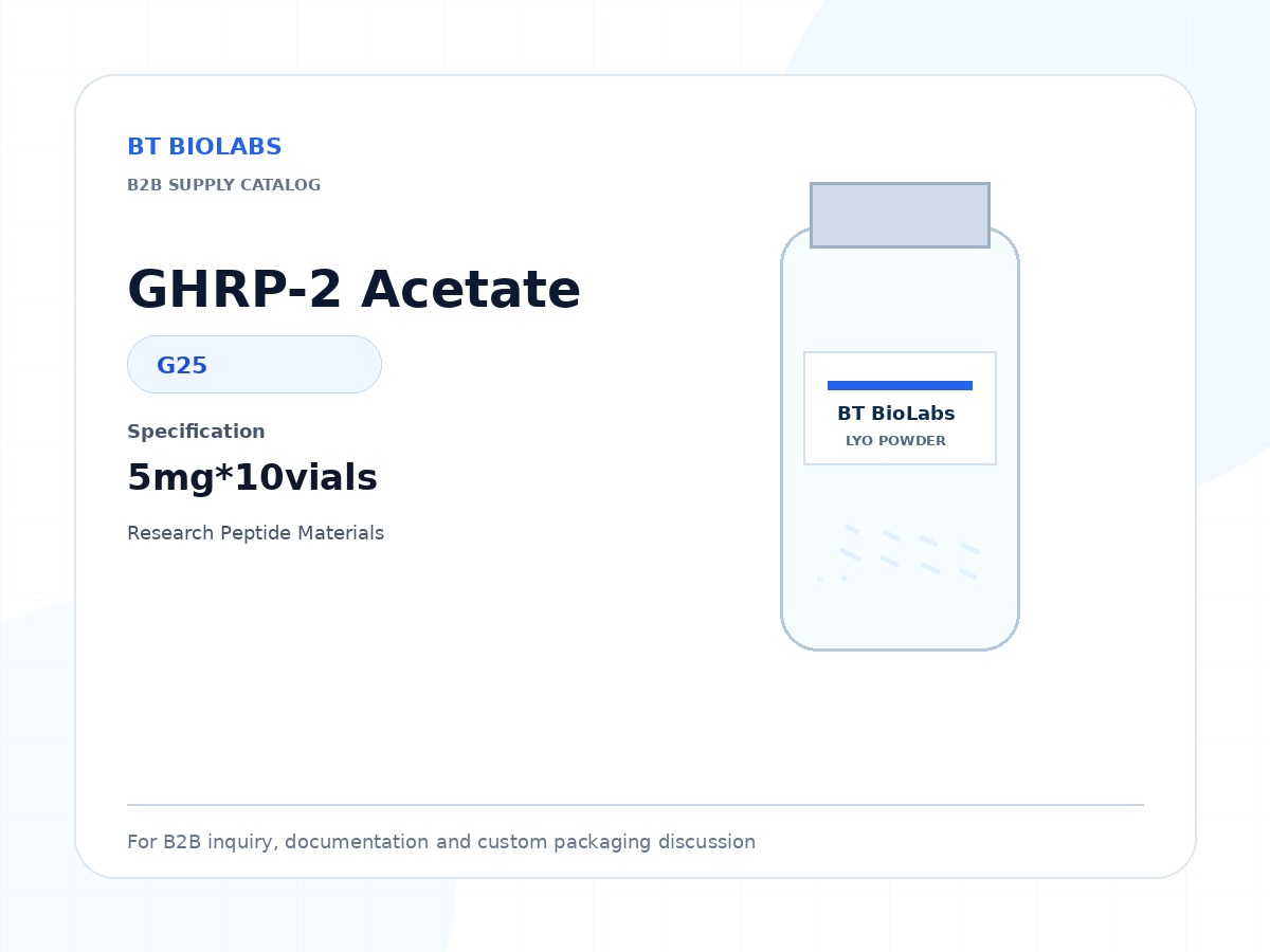 GHRP-2 Acetate 5mg*10vials product image