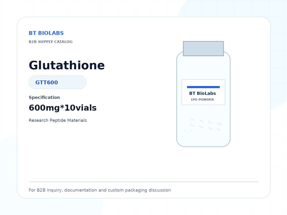 Glutathione 600mg*10vials product image