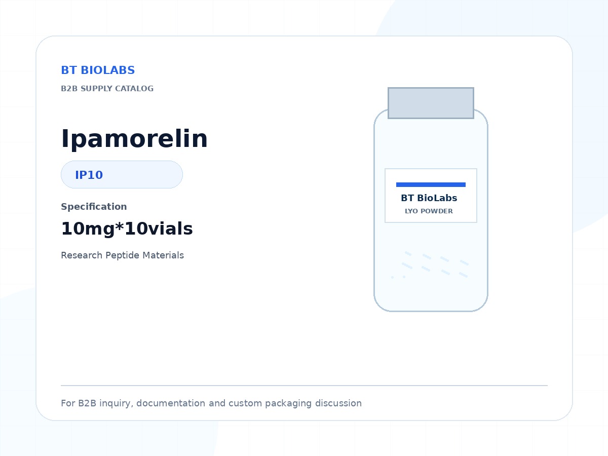 Ipamorelin 10mg*10vials product image