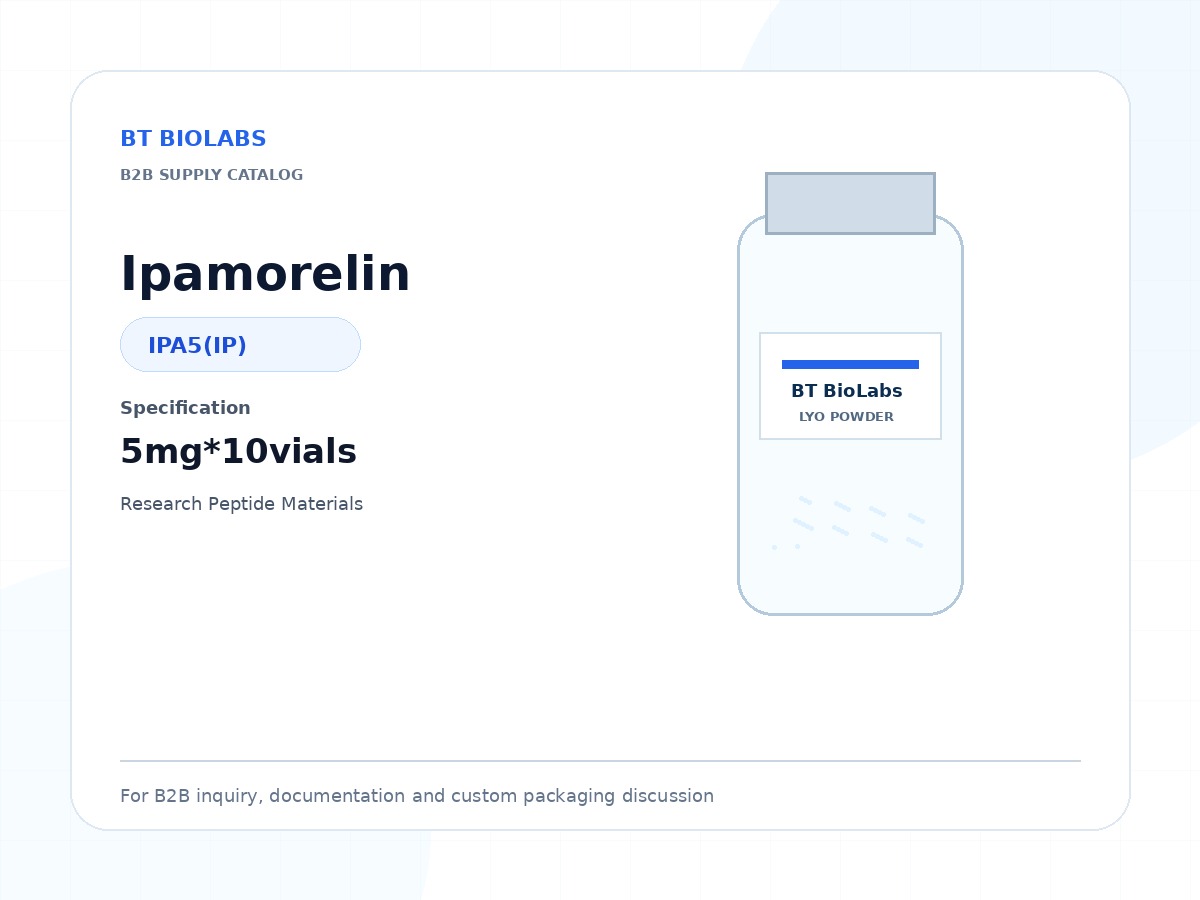 Ipamorelin 5mg*10vials product image