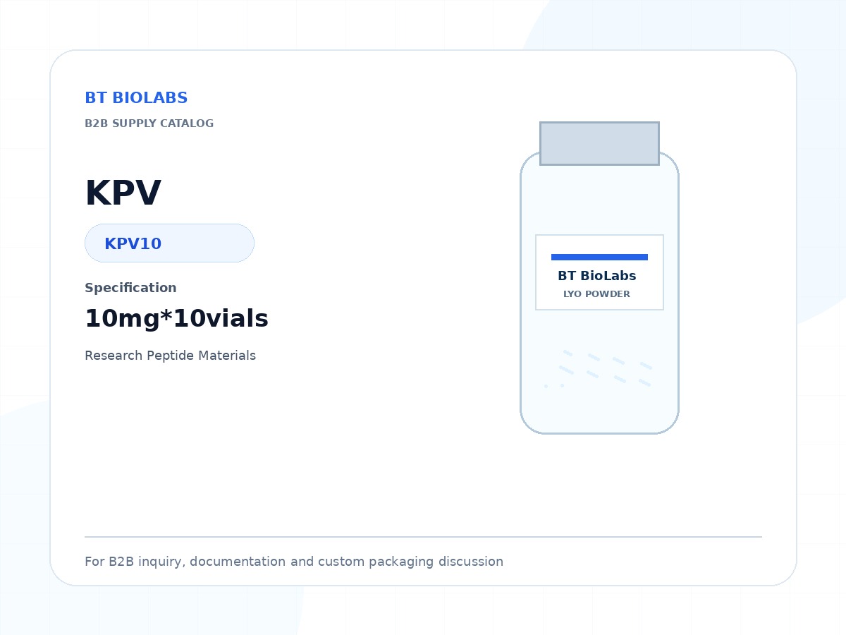 KPV 10mg*10vials product image