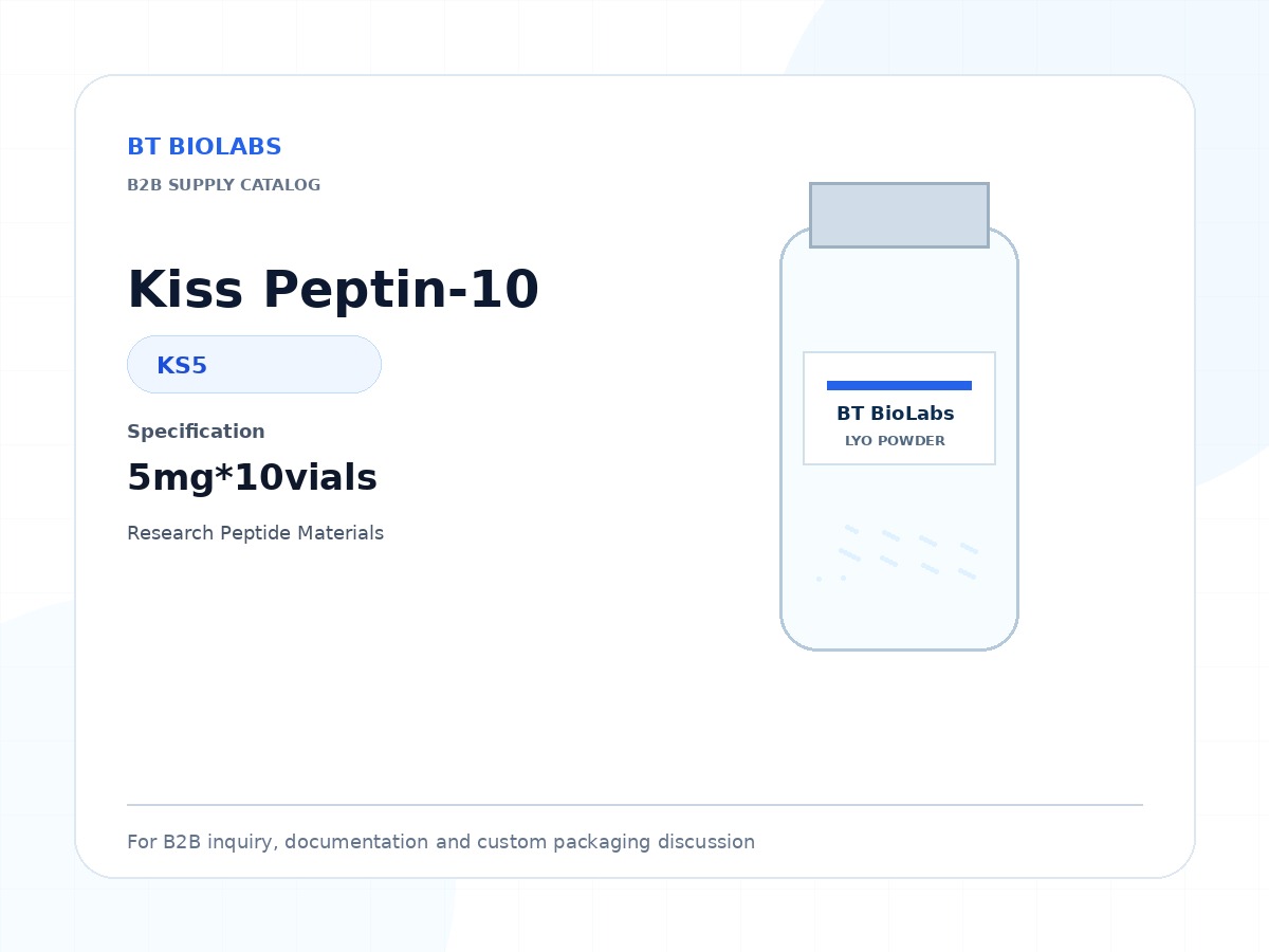Kiss Peptin-10 5mg*10vials product image