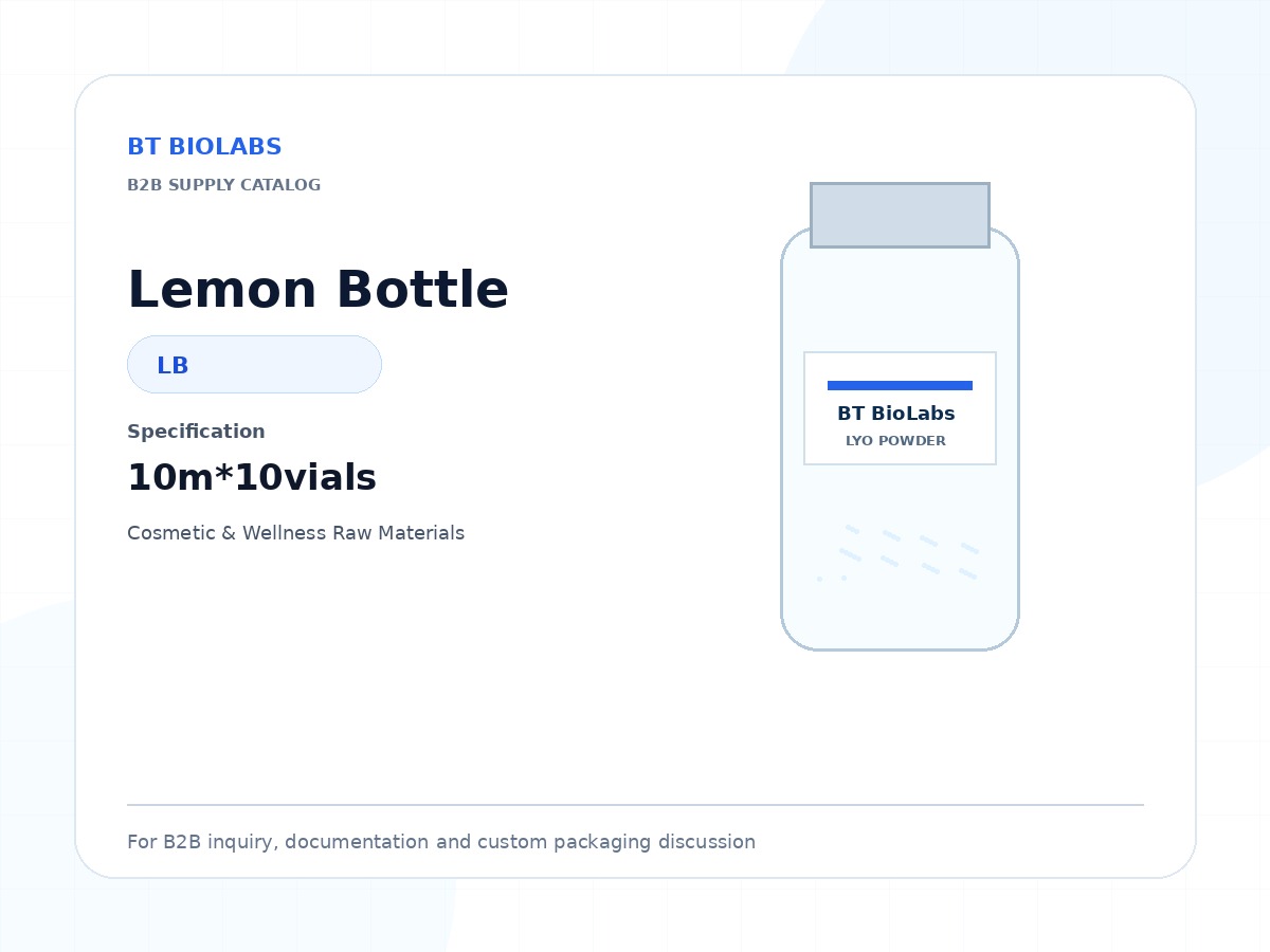 Lemon Bottle 10m*10vials product image