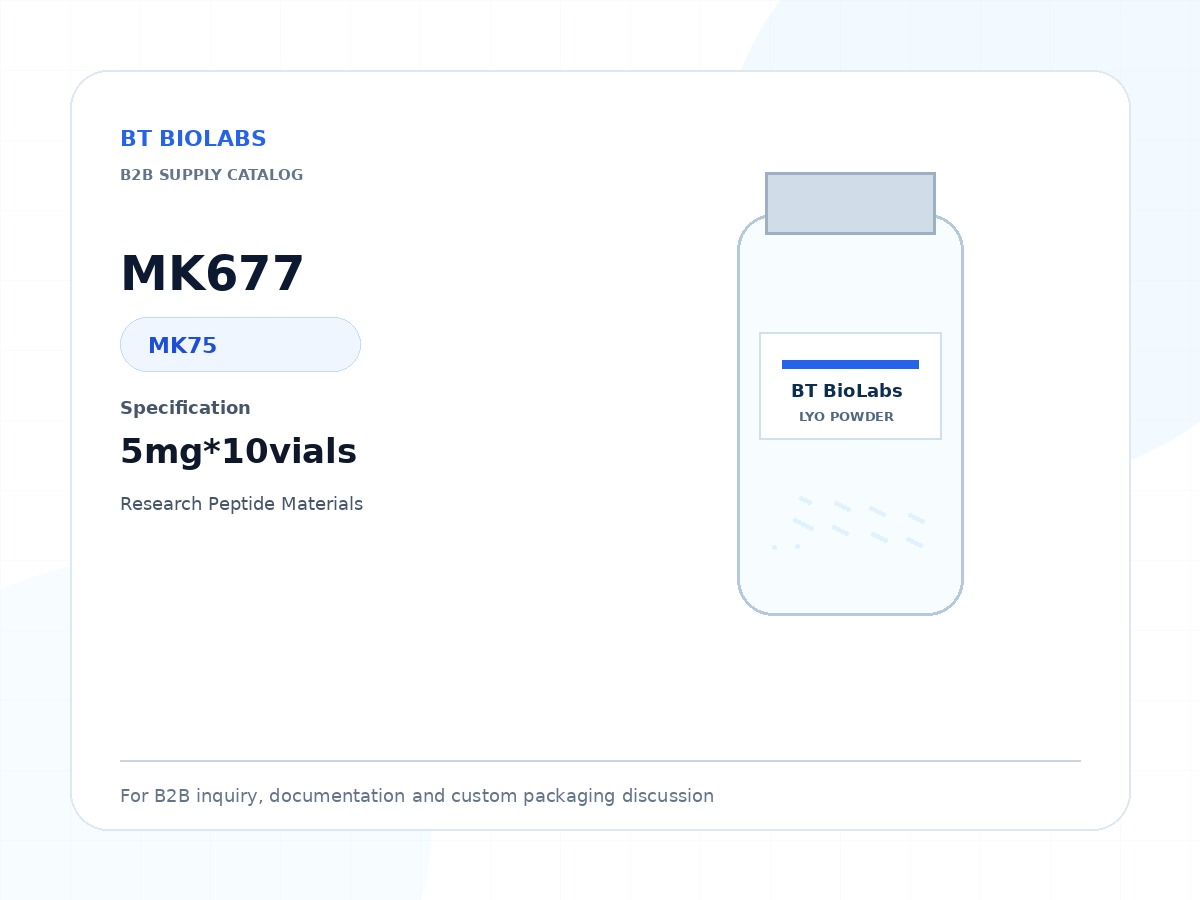 MK677 5mg*10vials product image