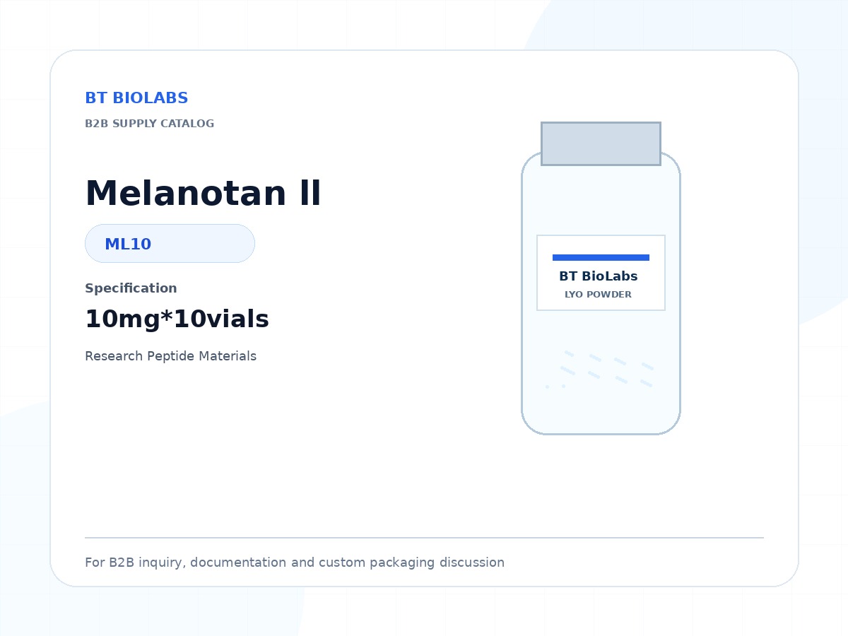 Melanotan ll 10mg*10vials product image