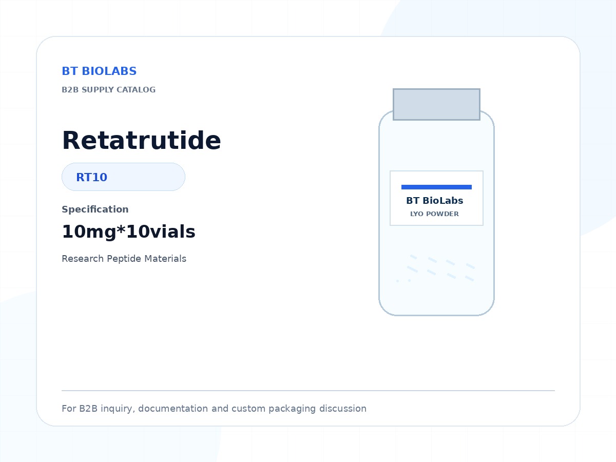 Retatrutide 10mg*10vials product image