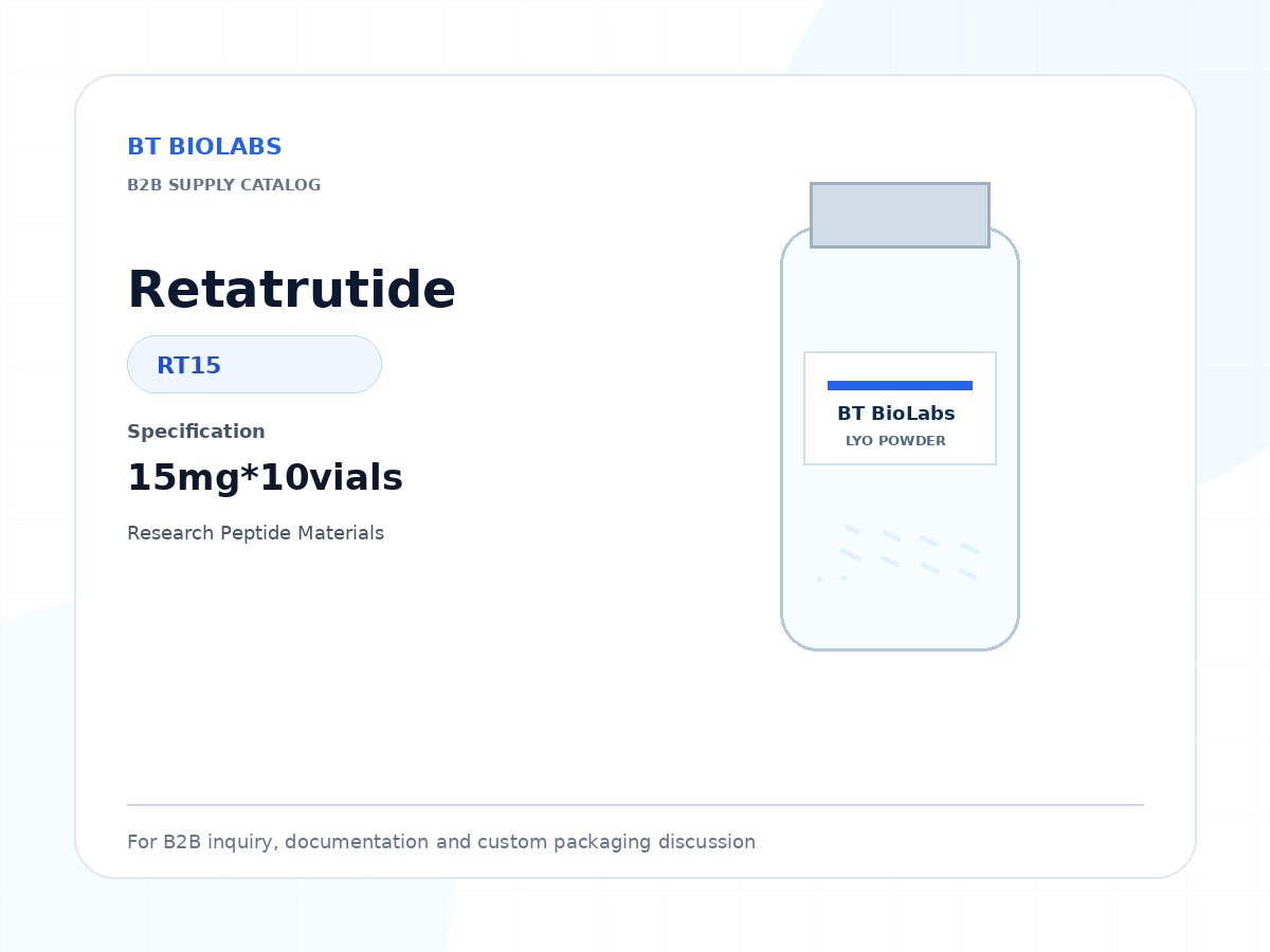 Retatrutide 15mg*10vials product image