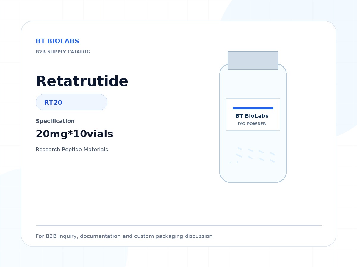 Retatrutide 20mg*10vials product image