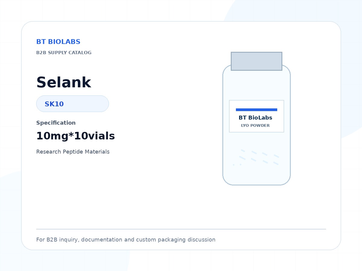 Selank 10mg*10vials product image