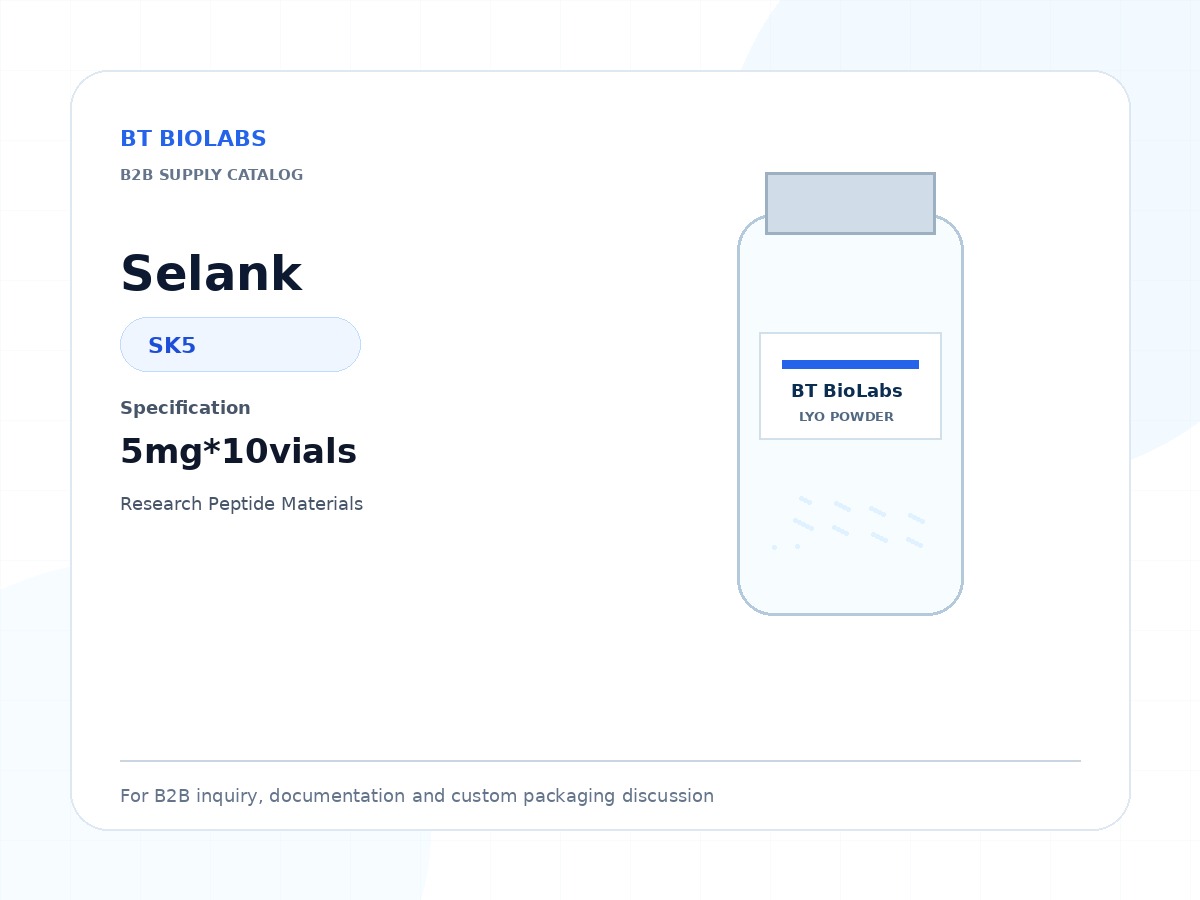 Selank 5mg*10vials product image