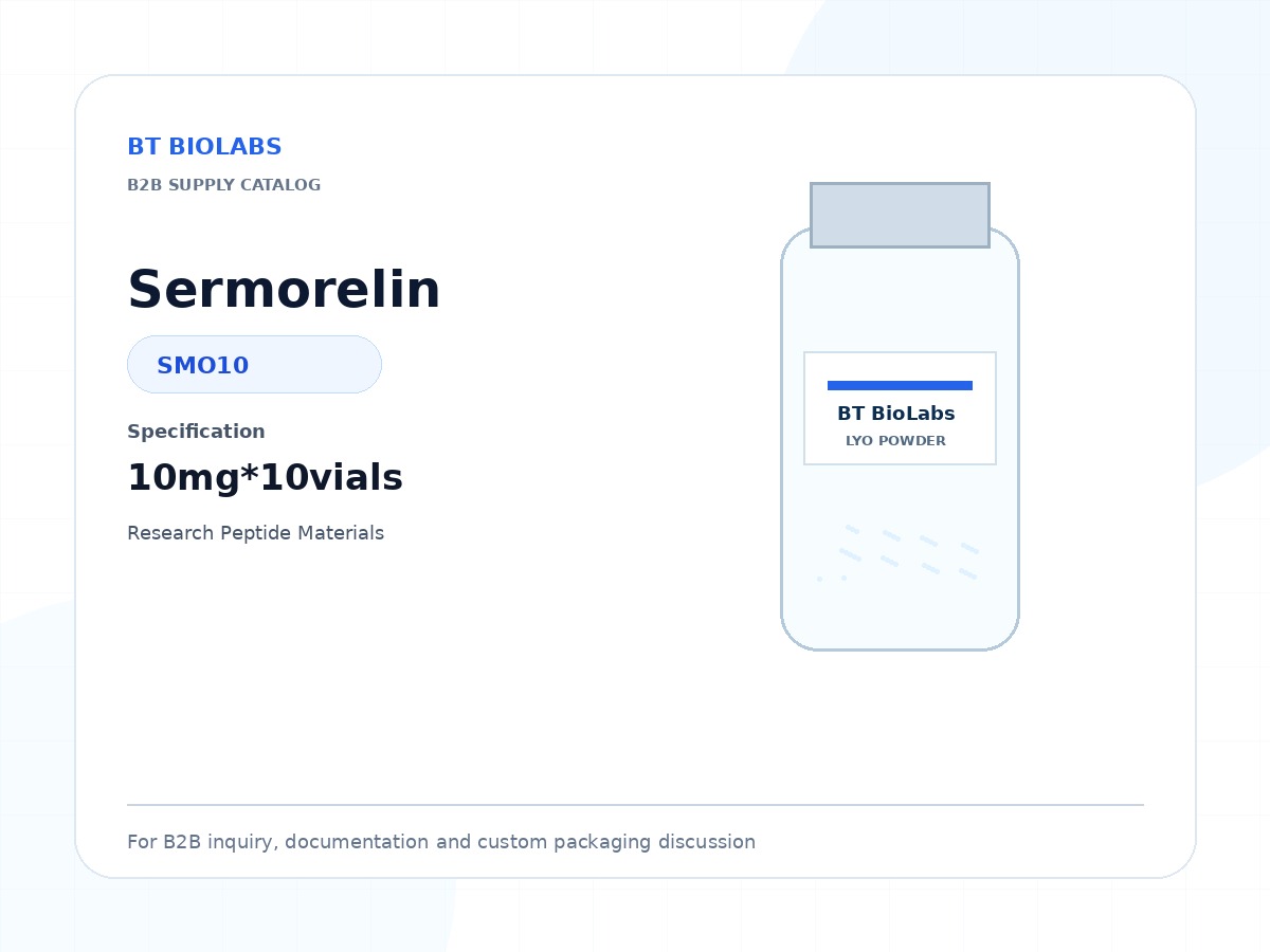 Sermorelin 10mg*10vials product image