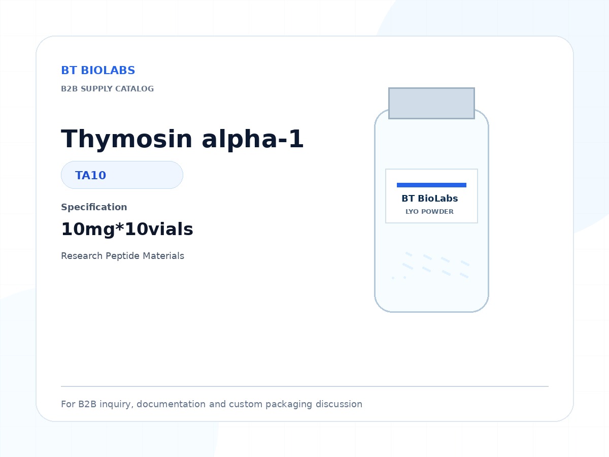 Thymosin alpha-1 10mg*10vials product image
