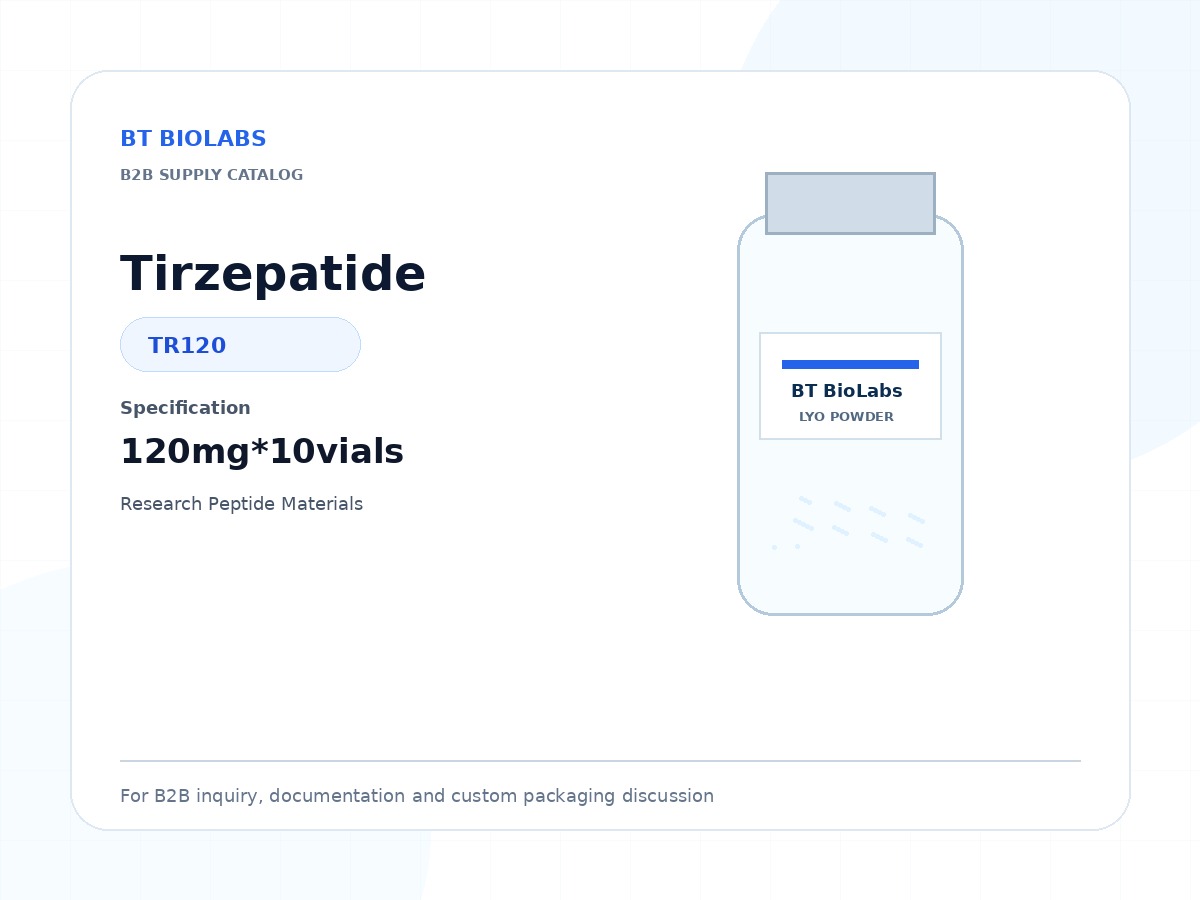 Tirzepatide 120mg*10vials product image