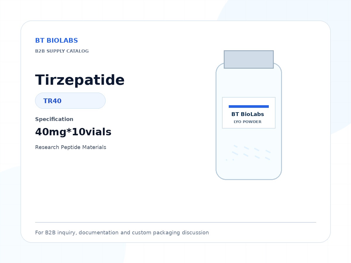 Tirzepatide 40mg*10vials product image