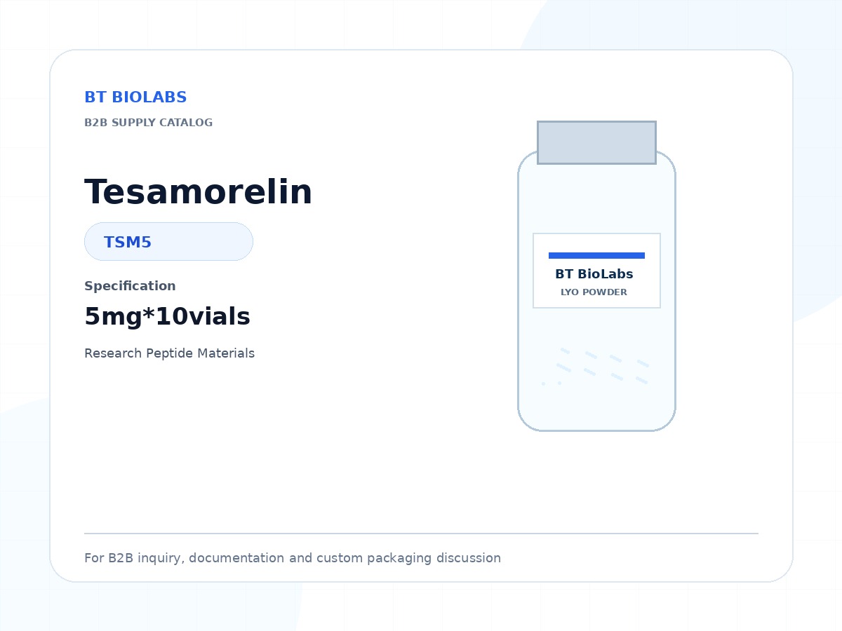 Tesamorelin 5mg*10vials product image